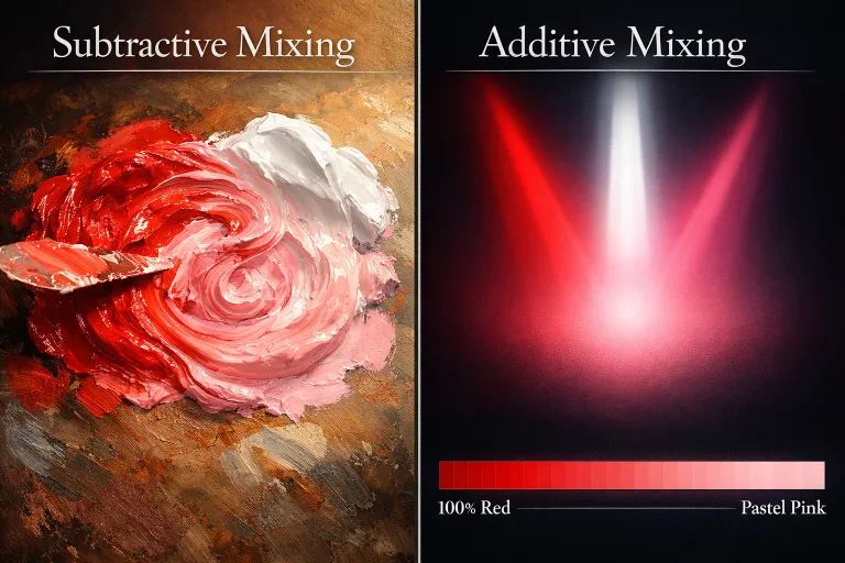 The Science Behind Mixing Red and White