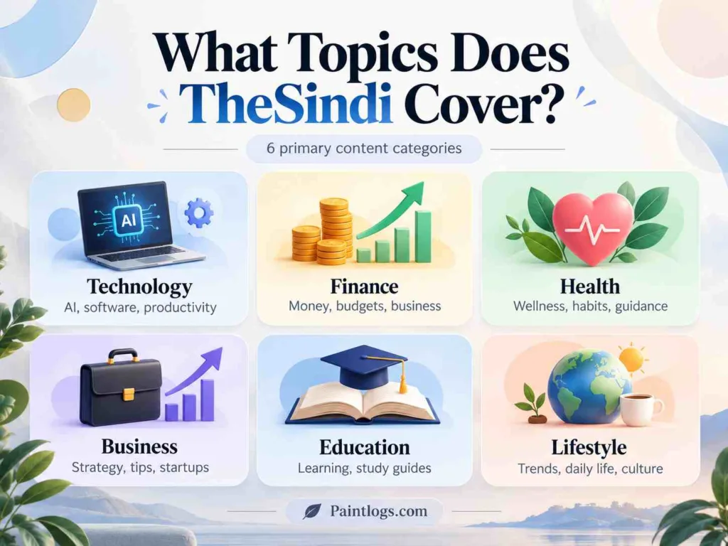 What Topics Does TheSindi Cover