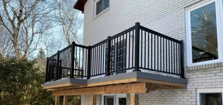 D&B on Balcony Railing Height