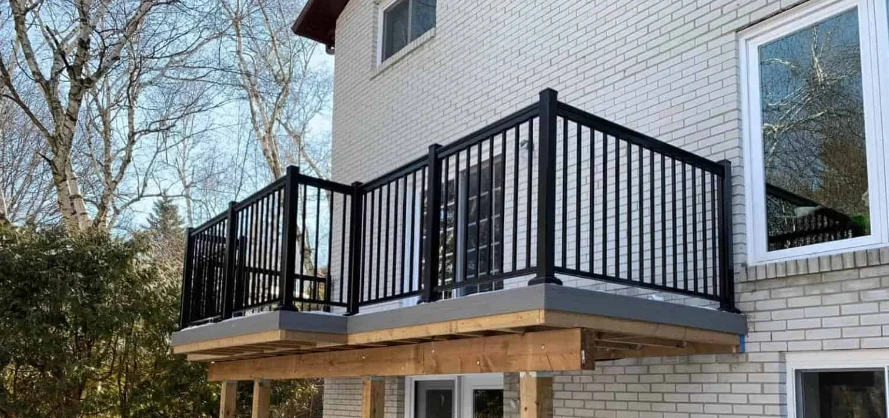 D&B on Balcony Railing Height