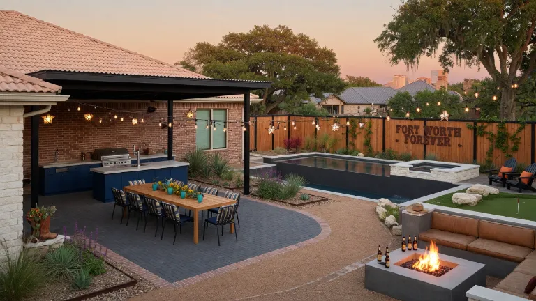 Stylish Backyard Design Ideas for Fort Worth Homes