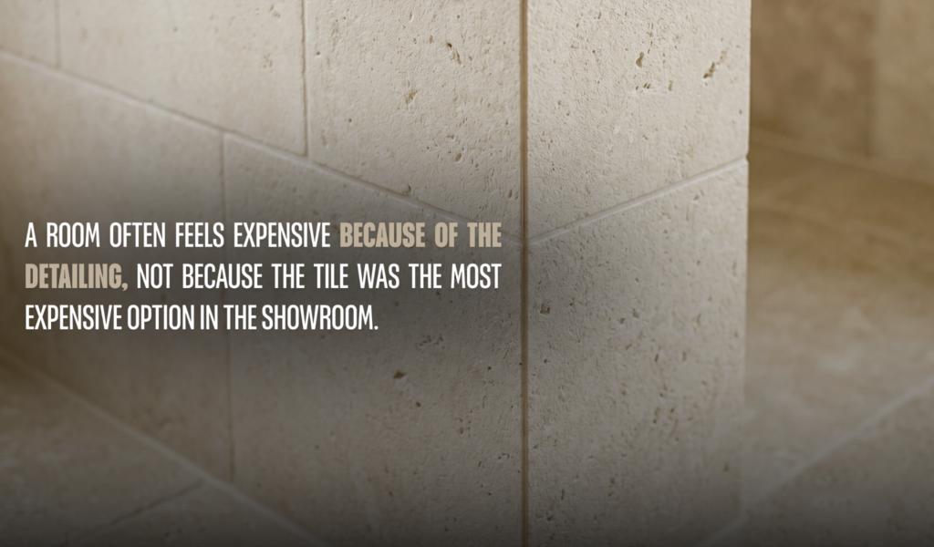 Improve edge detailing and layout, not just the tile itself