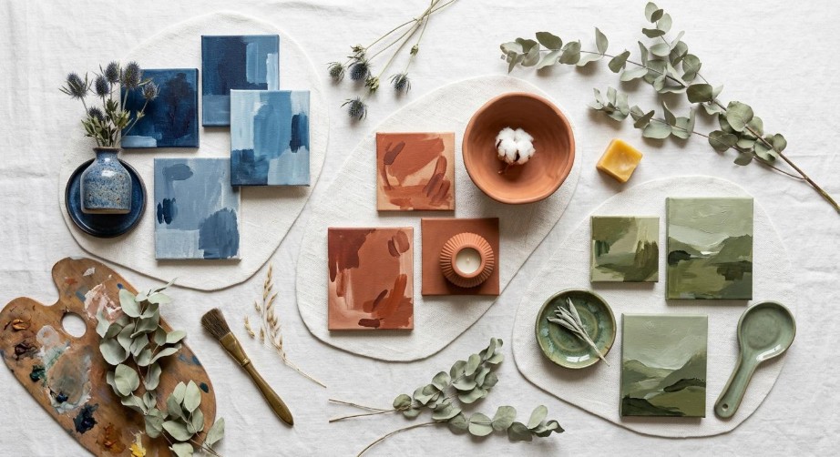Choosing your wall art color before furniture selection