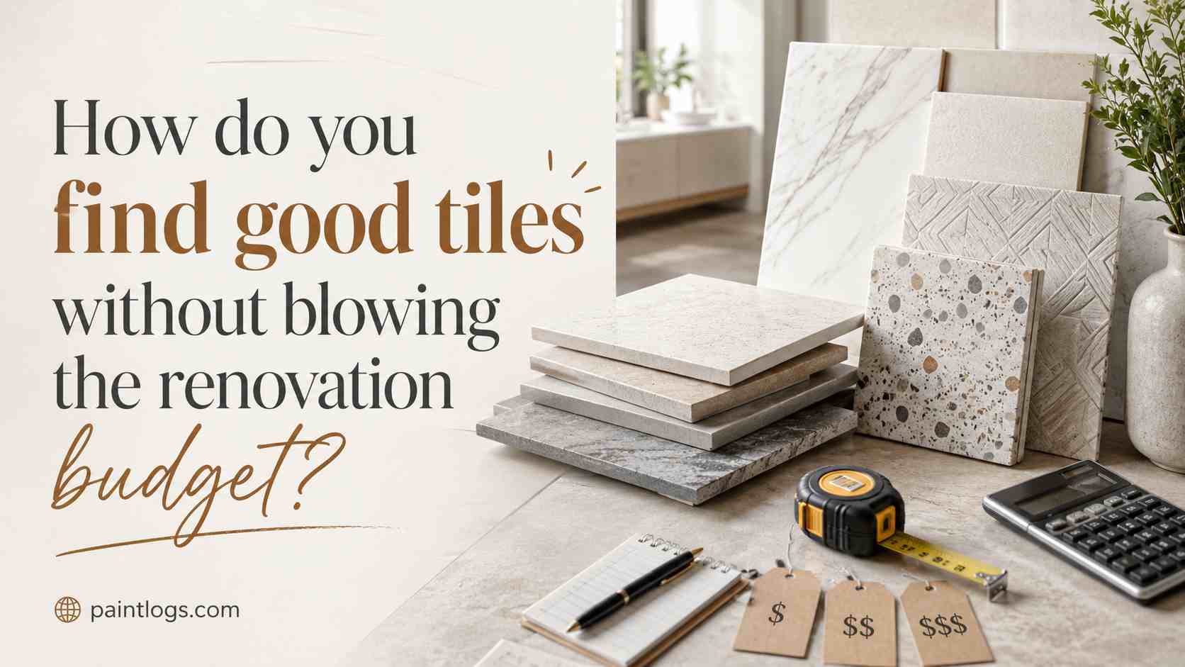 find good tiles without blowing the renovation budget