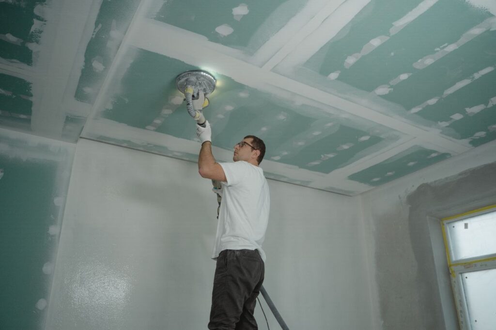 Applying a quality primer seals the porous patch material completely