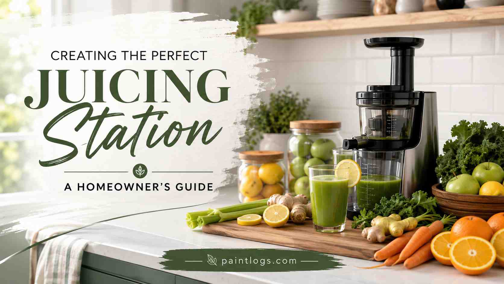 Creating the Perfect Juicing Station A Homeowner's Guide