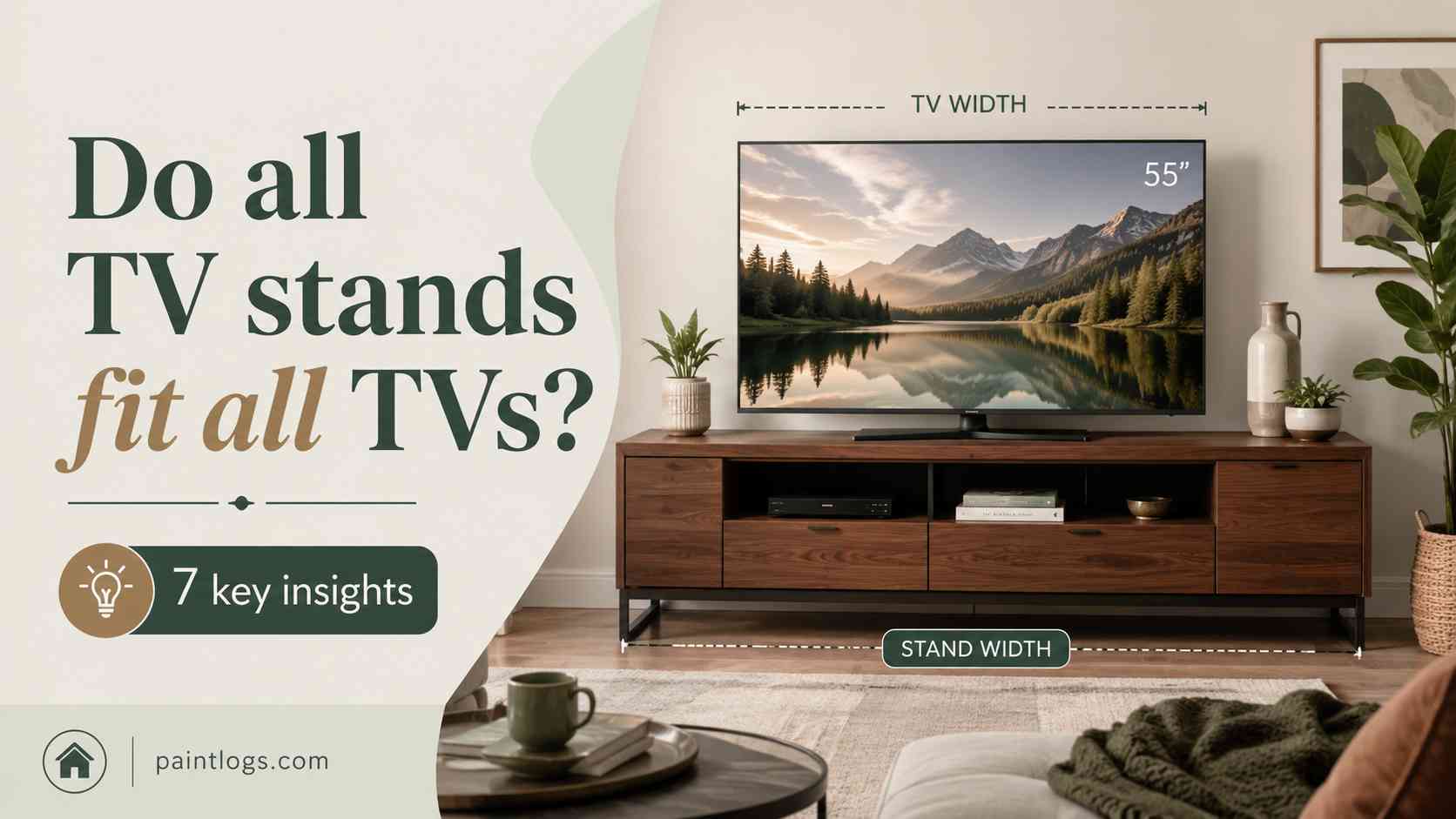 Do all TV stands fit all TVs