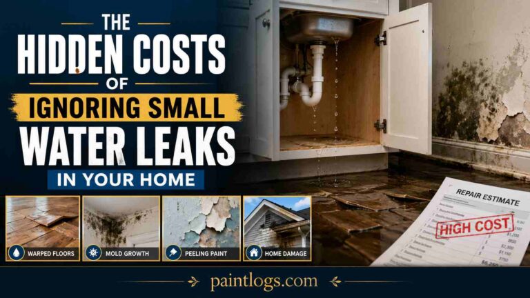 Hidden Costs of Ignoring Small Water Leaks in Your Home