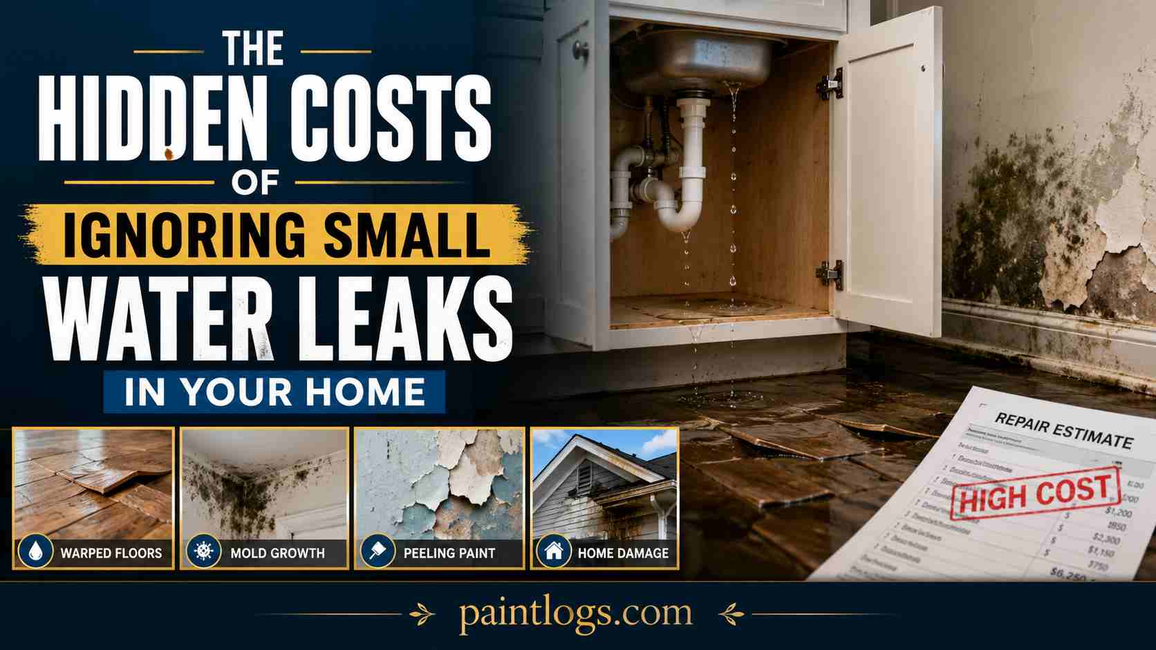 Hidden Costs of Ignoring Small Water Leaks in Your Home