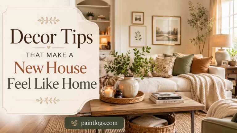 Decor Tips That Make a New House Feel Like Home
