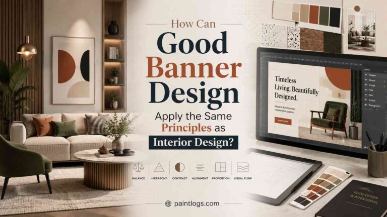 How Can Good Banner Design Apply the Same Principles as Interior Design
