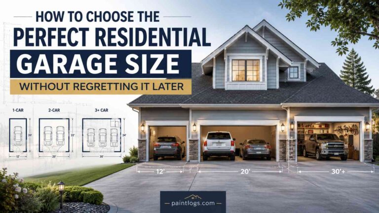 How to Choose the Perfect Residential Garage Size