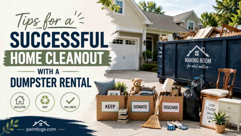 Tips for a Successful Home Cleanout With a Dumpster Rental