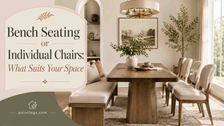 Bench Seating or Individual Chairs What Suits Your Space