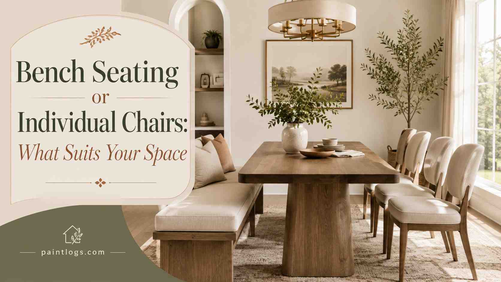 Bench Seating or Individual Chairs What Suits Your Space