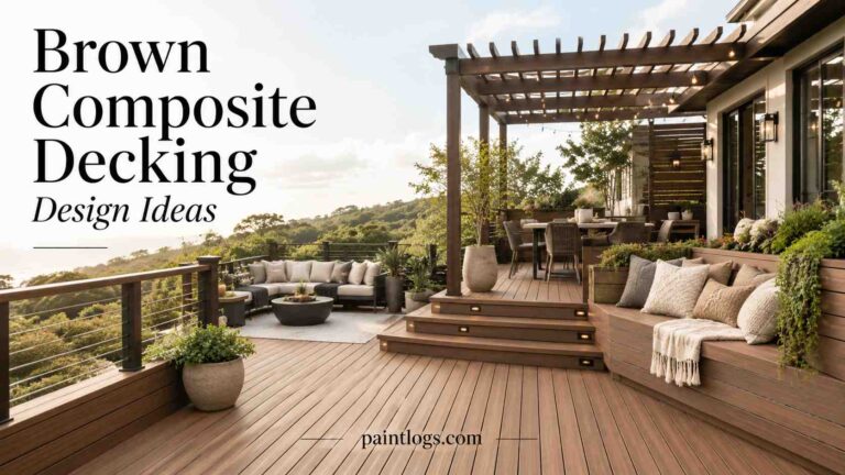 Brown Composite Decking Design Ideas