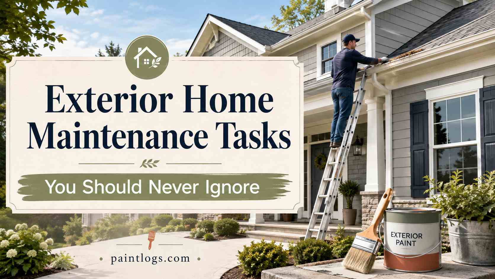 Exterior Home Maintenance Tasks You Should Never Ignore