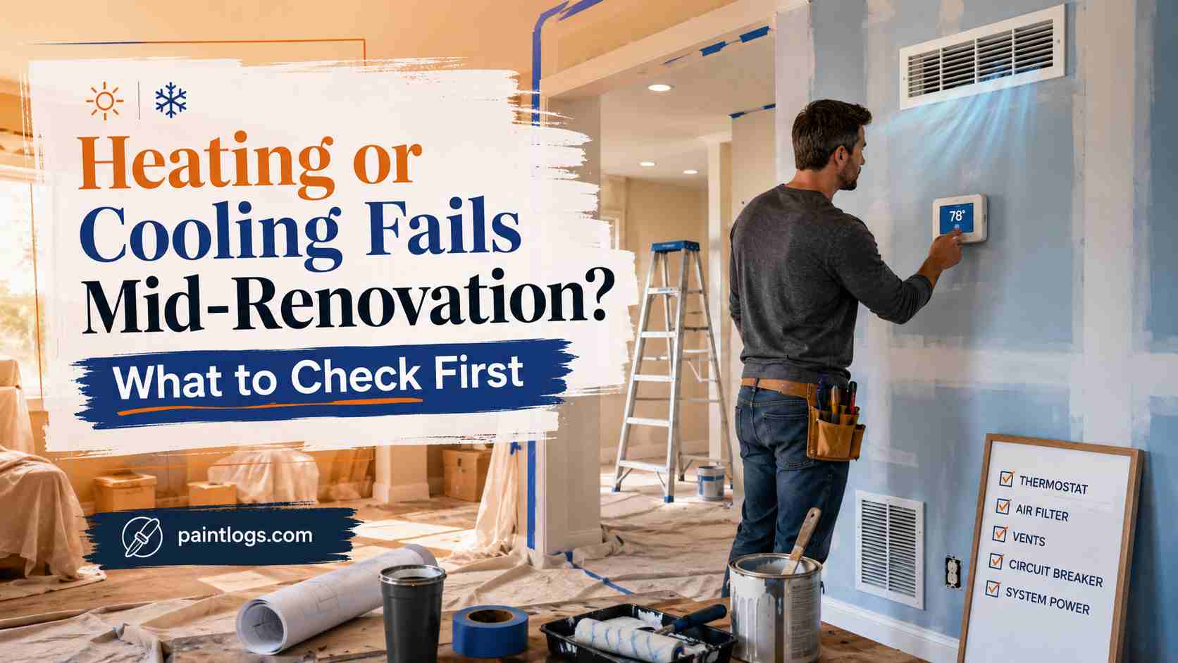 Heating or Cooling Fails Mid-Renovation What to Check First