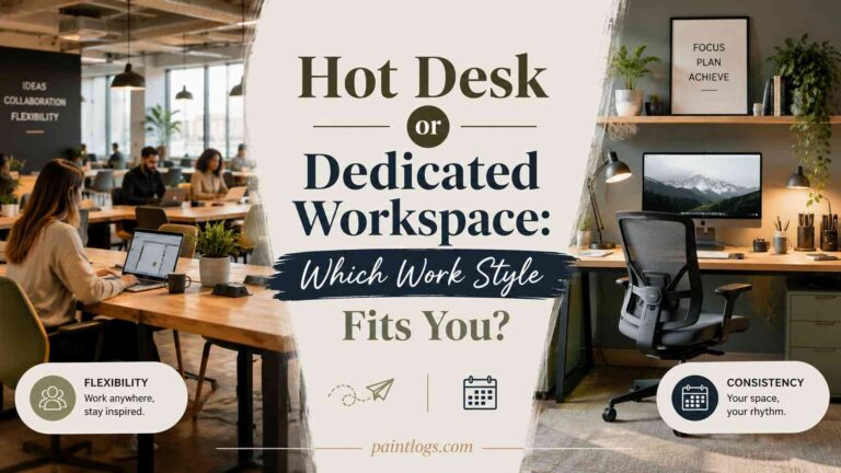 Hot Desk or Dedicated Workspace Which Work Style Fits You