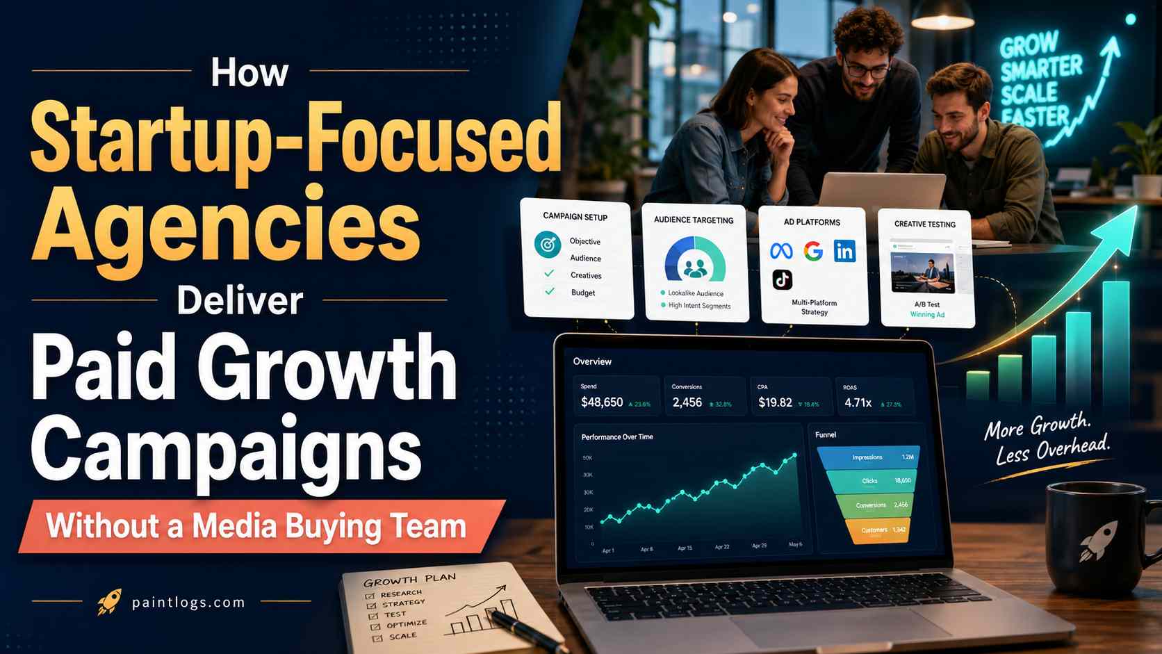 How Startup-Focused Agencies Deliver Paid Growth Campaigns