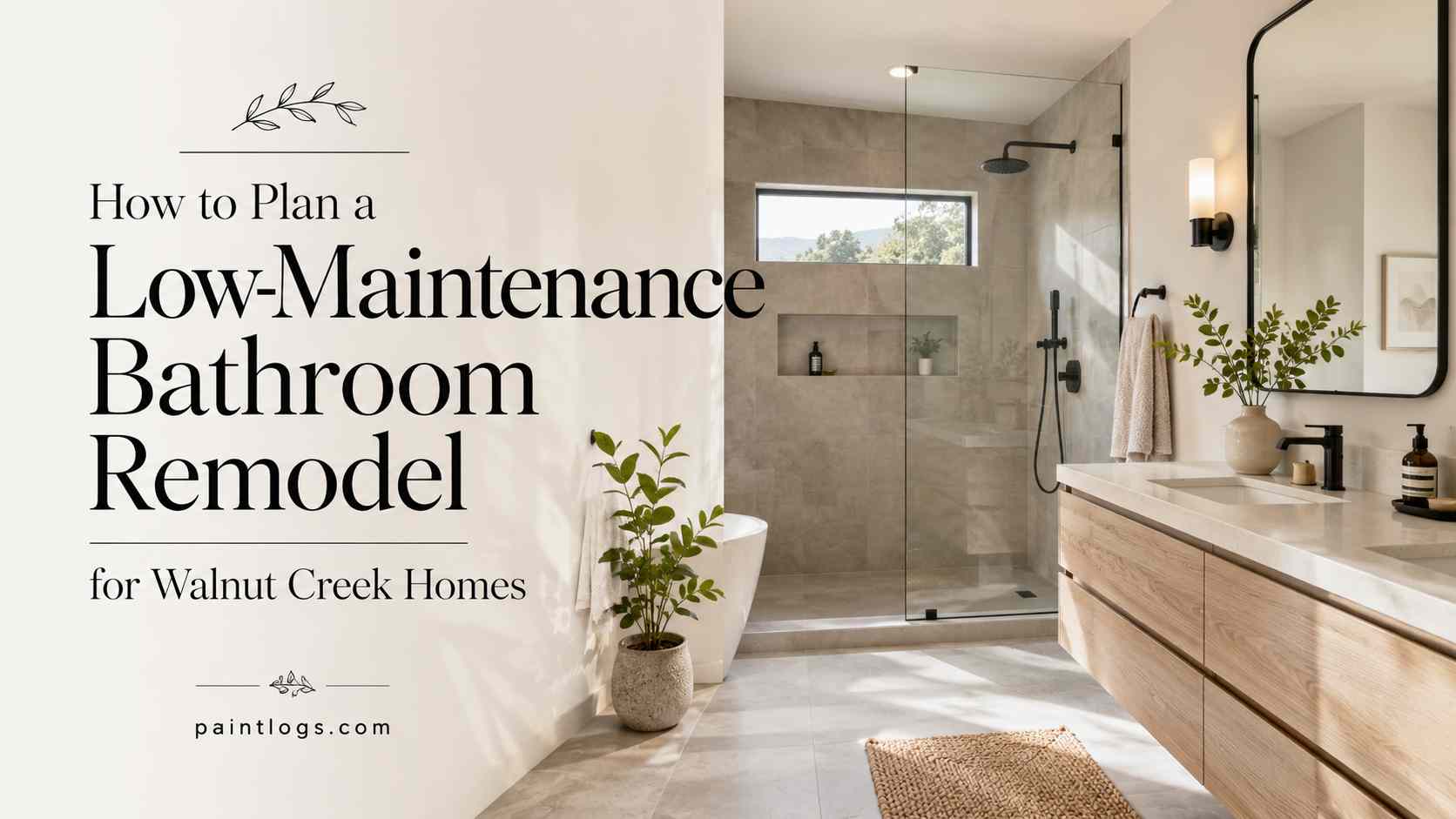 How to Plan a Low-Maintenance Bathroom Remodel