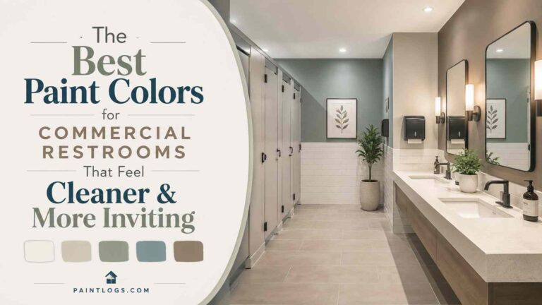 Paint Colors for Commercial Restrooms That Feel Cleaner and More Inviting