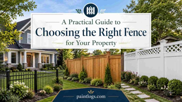 Practical Guide to Choosing the Right Fence for Your Property