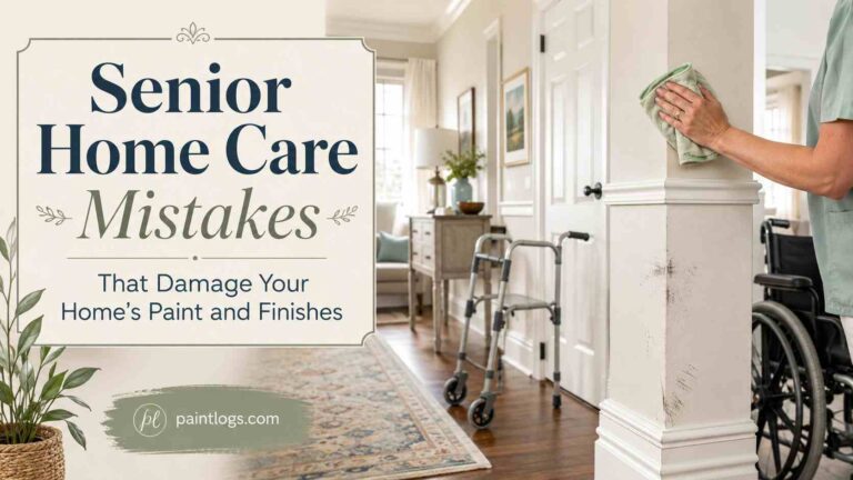Senior Home Care Mistakes That Damage Your Home's Paint
