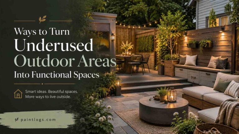 Ways to Turn Underused Outdoor Areas Into Functional Spaces