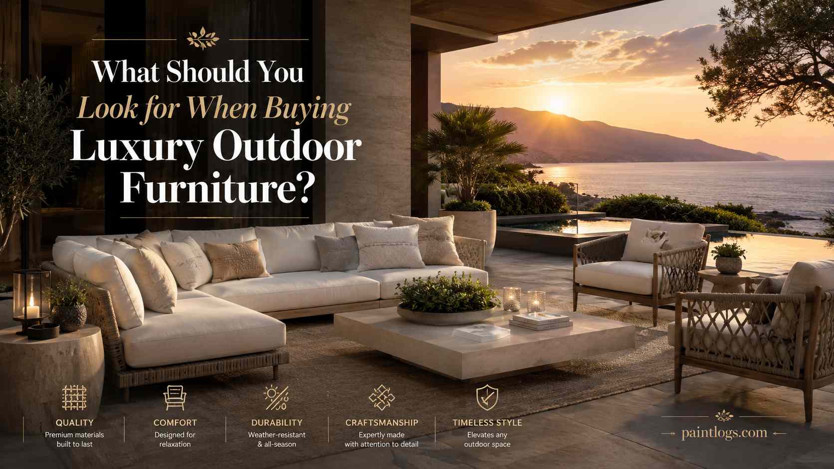 What Should You Look for When Buying Luxury Outdoor Furniture
