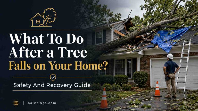 What To Do After a Tree Falls on Your Home Safety And Recovery Guide