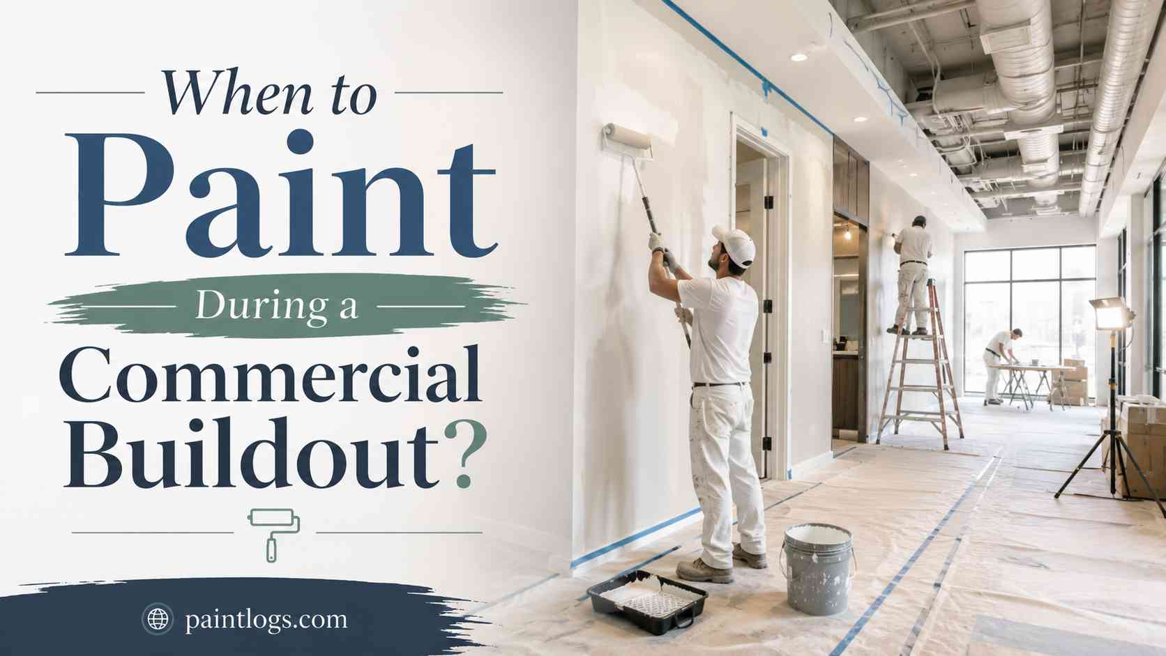 When to Paint During a Commercial Buildout