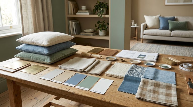 How To Create A Balanced Color Palette Using Paint And Textiles