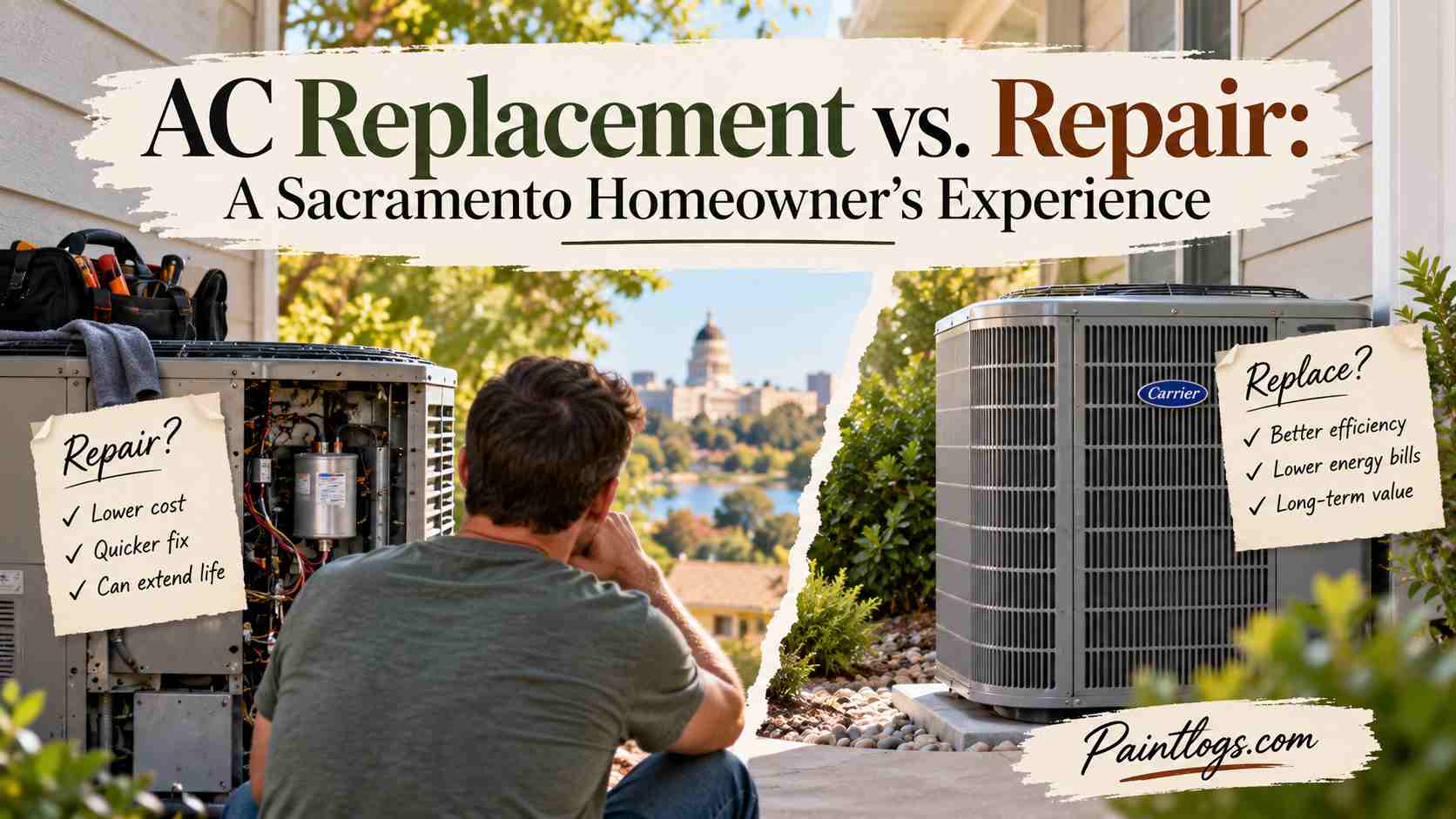 AC Replacement vs. Repair