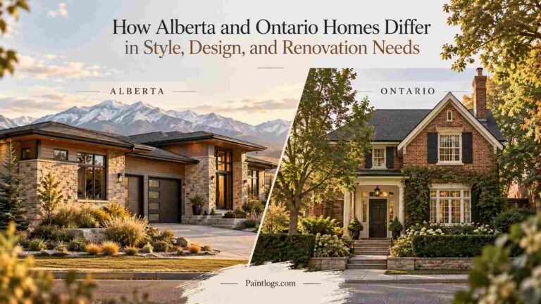 How Alberta and Ontario Homes Differ