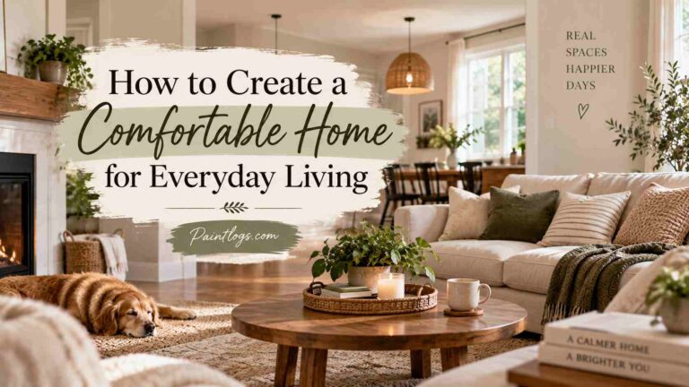 How to Create a Comfortable Home for Everyday Living