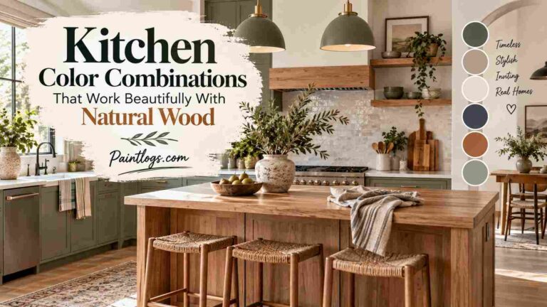 Kitchen Colors Combinations That Work Beautifully With Natural Wood