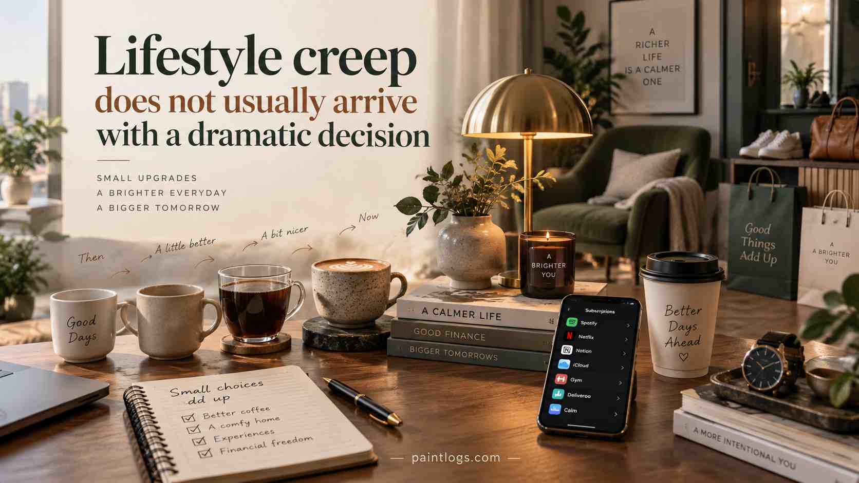 Lifestyle creep