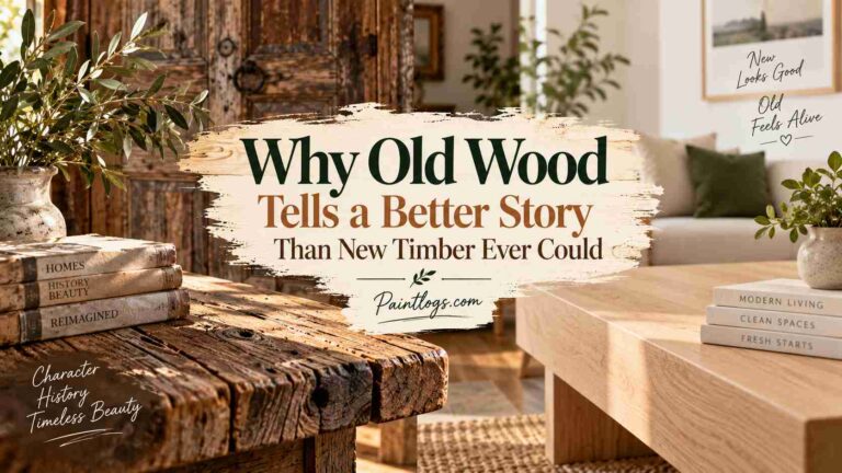 Why Old Wood Tells a Better Story Than New Timber Ever Could