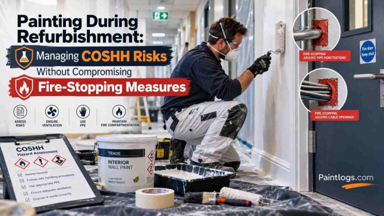 Painting During Refurbishment Managing COSHH Risks
