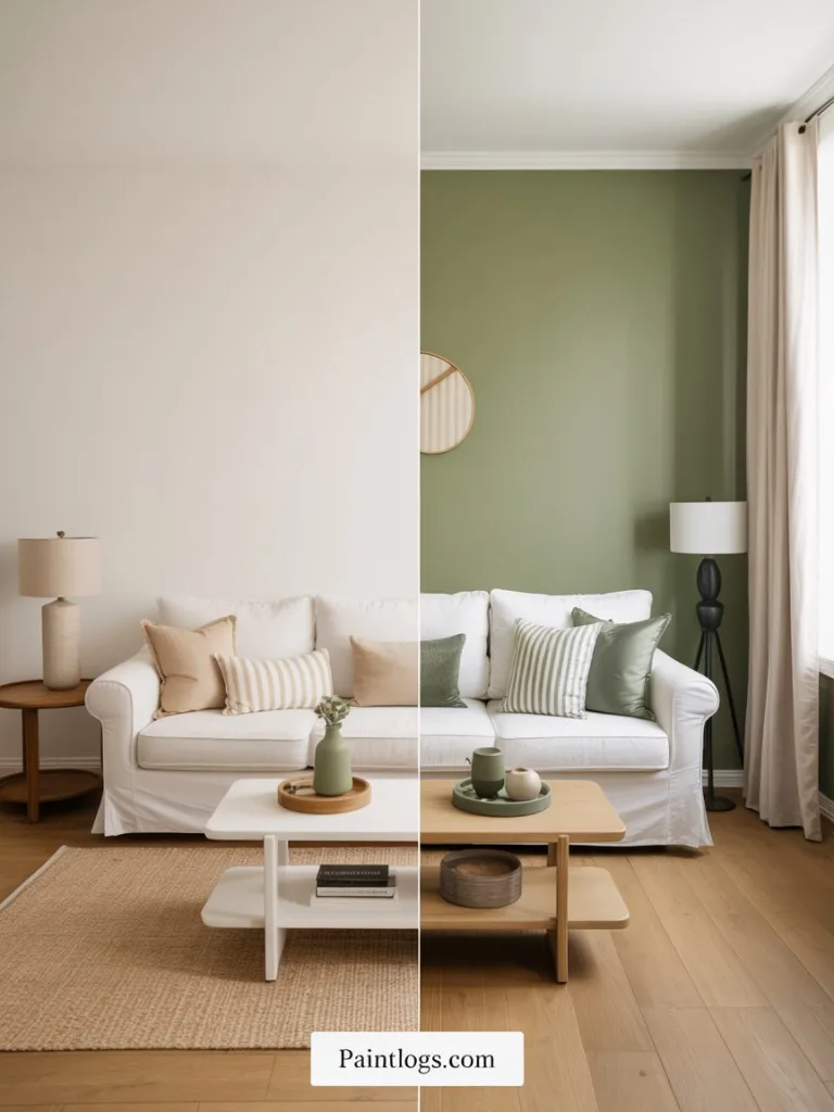 Before and After Paint Transformation