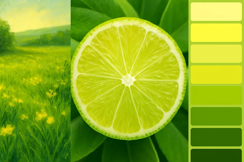 Best Color Pairings with Yellow-Green in Art, Fashion, and Decor