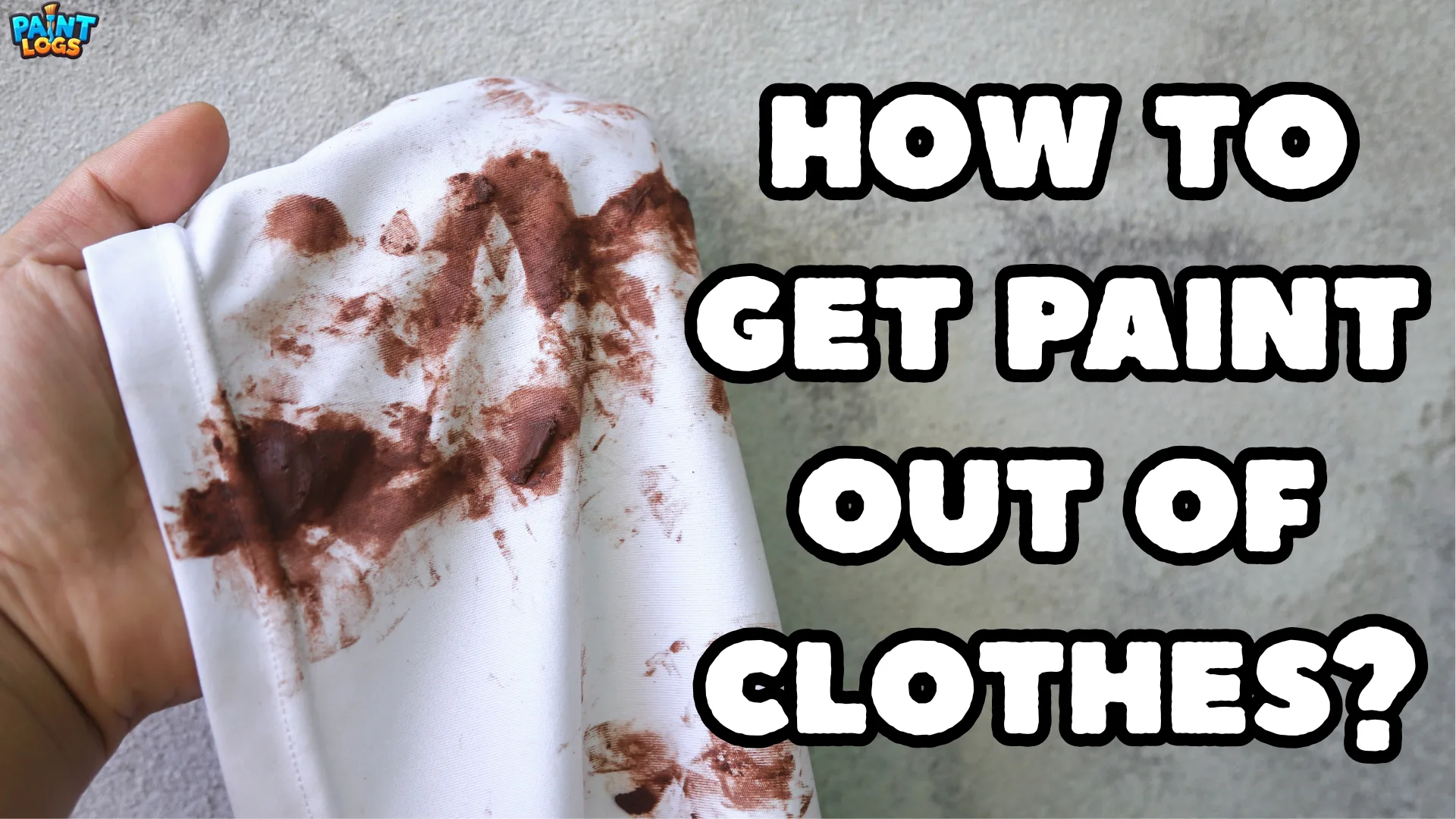 How to Get Paint Out of Clothes (Complete Guide for Fresh & Dried Stains)