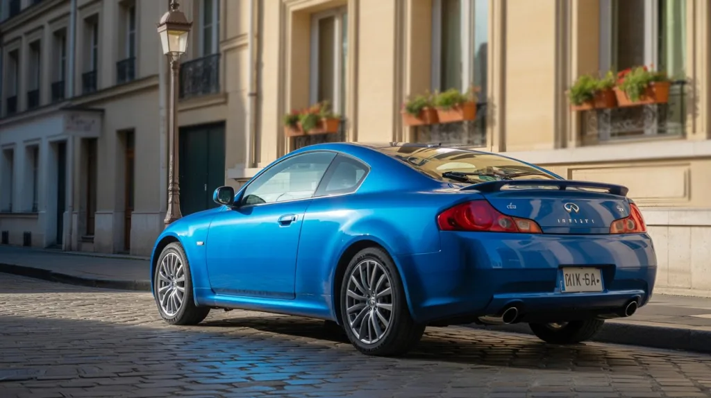 Lakeshore Blue Metallic G35 Paint Code (B30)