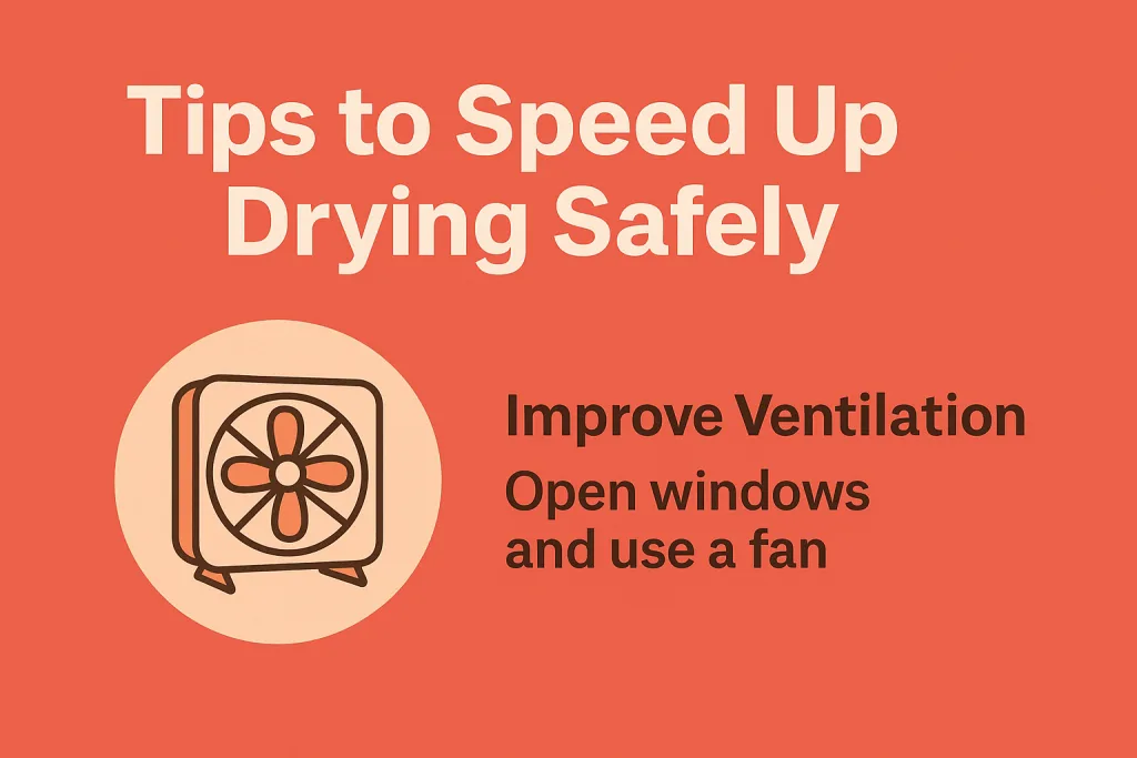 Tips to Speed Up Drying Safely