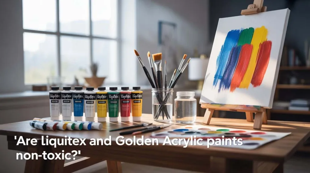 Are Liquitex and GOLDEN Acrylic Paints Non-Toxic