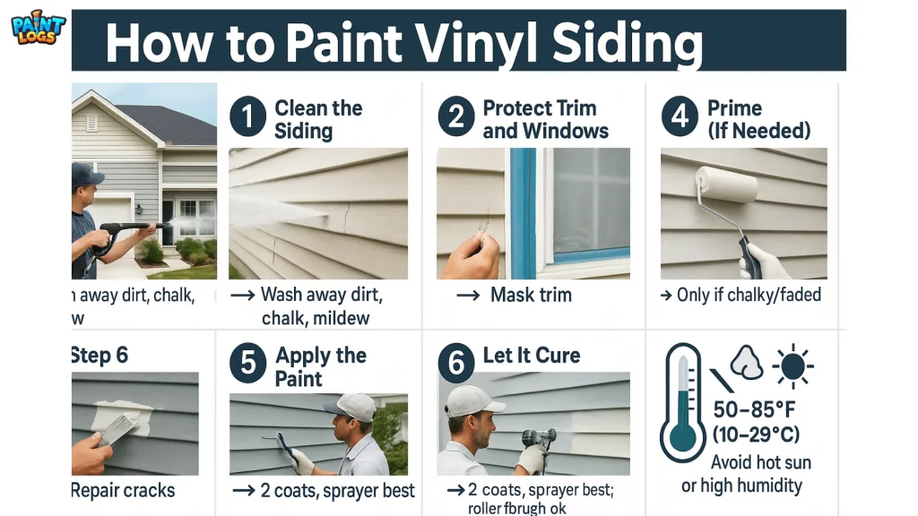 How to Paint Vinyl Siding