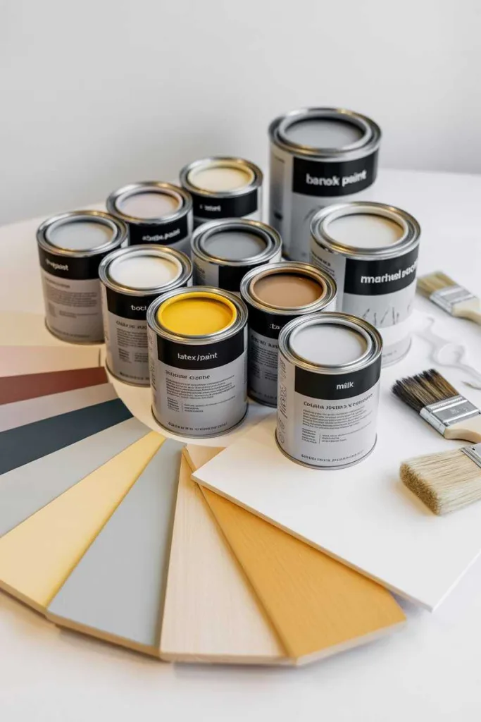 Paint Cans and Samples