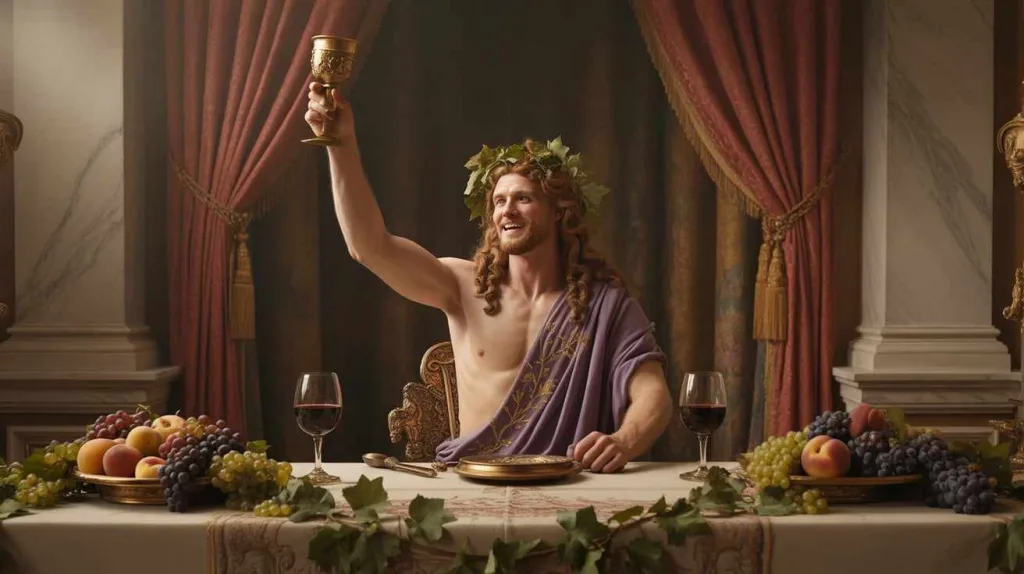 The Feast of Dionysus Painting