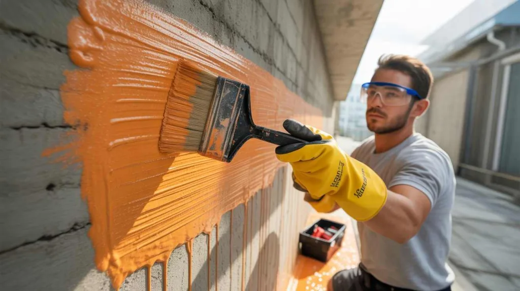 Compressed image How do I remove paint from concrete without chemicals?